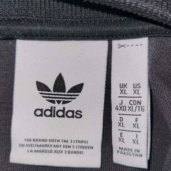 Adidas Adicolor Classics SST Track Jacket Black W/White Stripes Women's Size XL - Picture 13 of 16